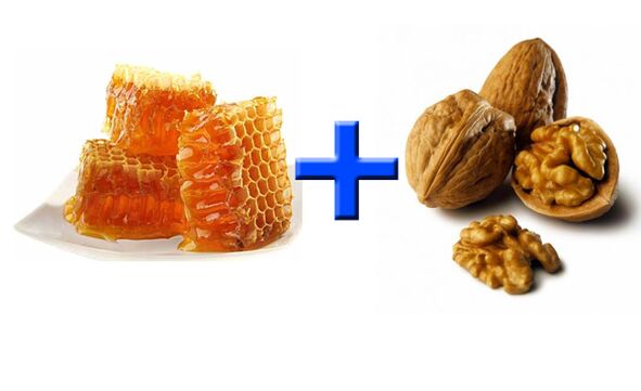 Med a orechy sú zdravé potraviny, ktoré stimulujú mužskú potenciu